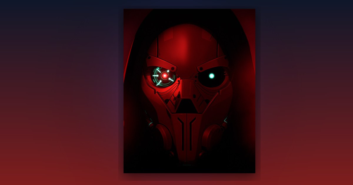 Dispatch ending artwork for the Failure route