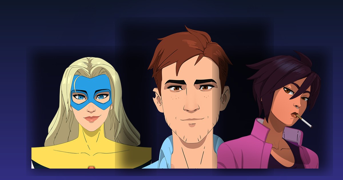 Dispatch ending artwork for the Perfect Unity route