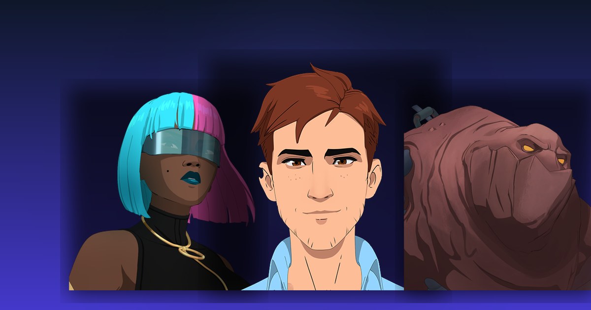 Dispatch ending artwork for the Secret route