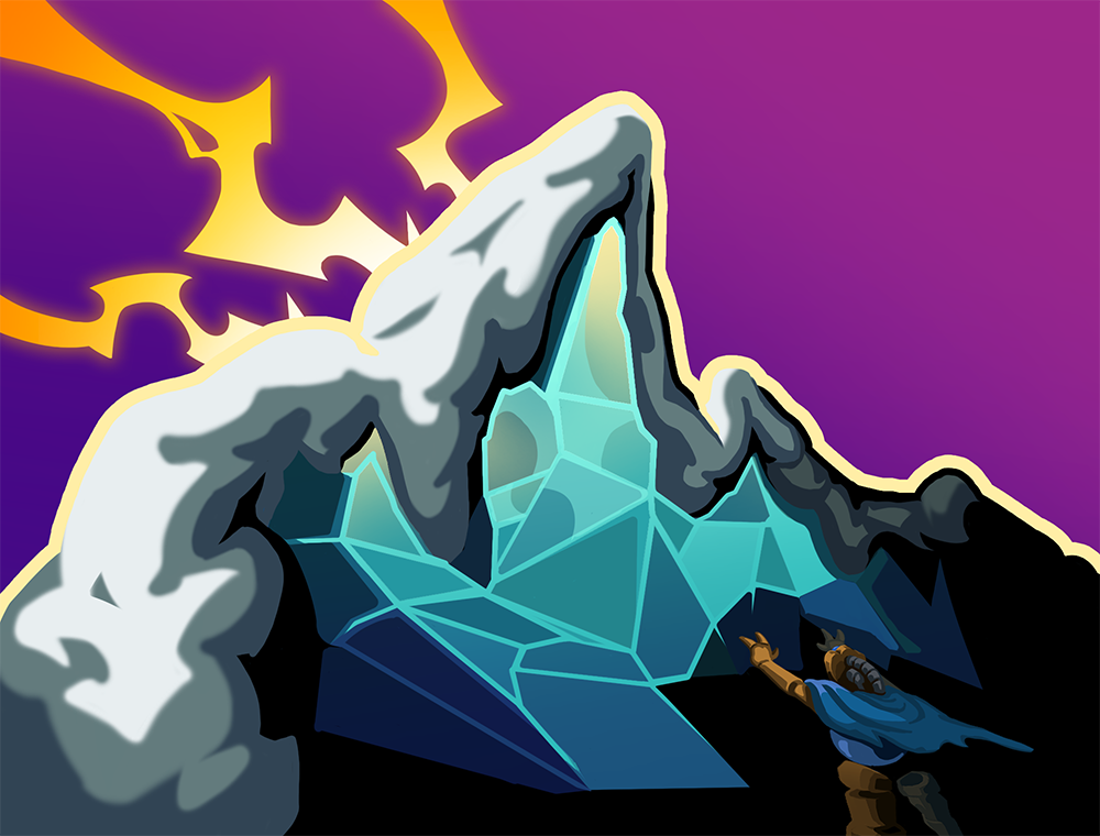 Glacier card artwork