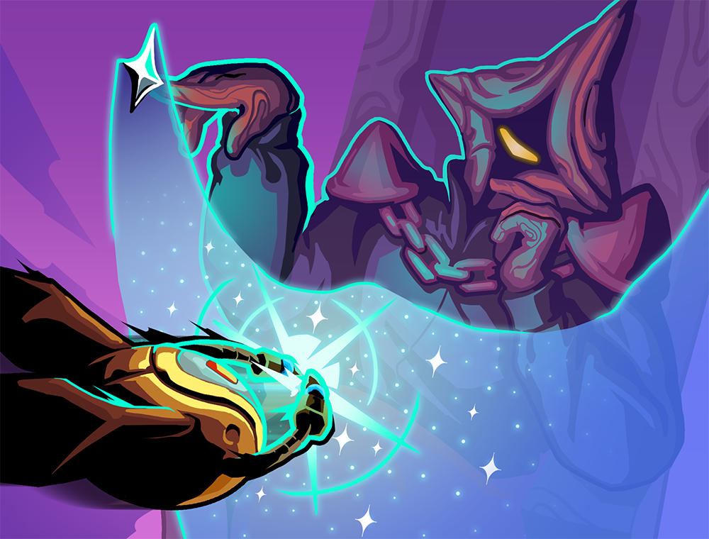 Glitterstream card artwork