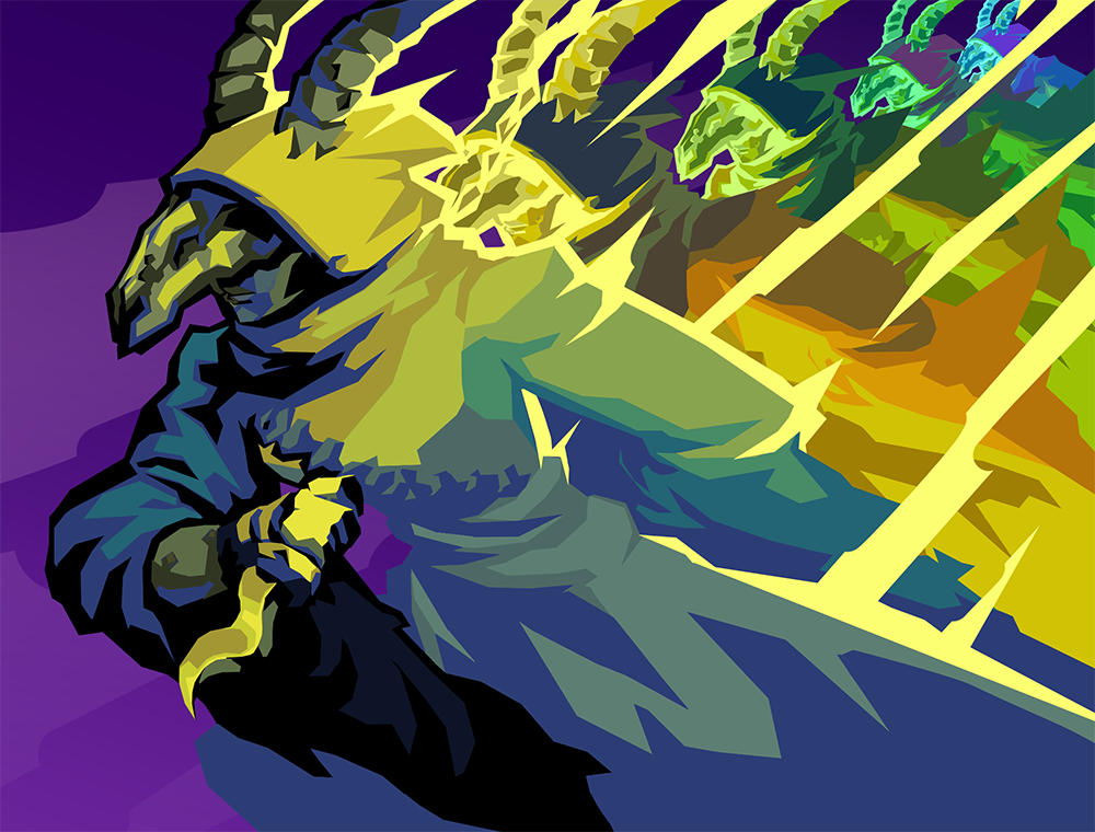 Afterimage card artwork